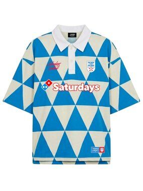 New! Saturdays x Domino's Pizza 65 Soccer Jersey Men's Large